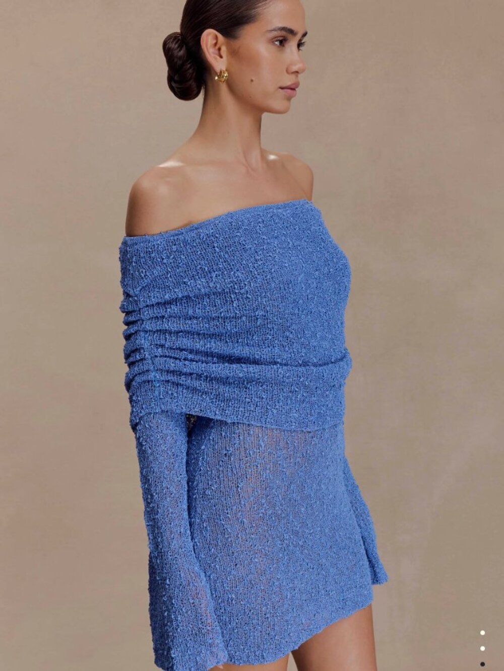 Meshki Marisol Boucle Mini in Perwinkle Blue 🩵